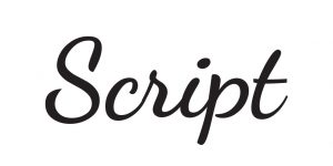 Script Typeface meaning and impression