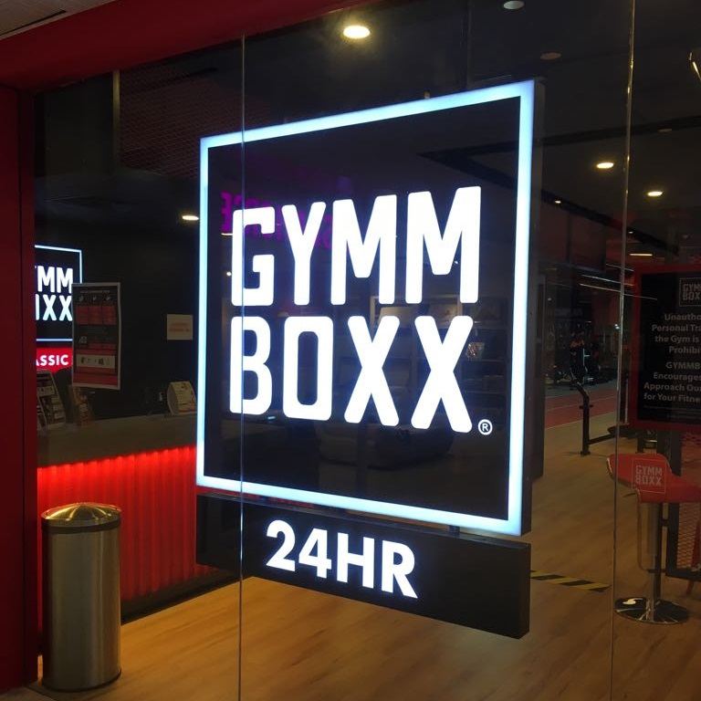 Gymboxx signage by Maneki Signage