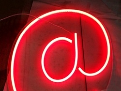 LED Neon sign example