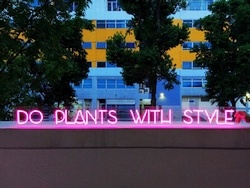 LED Neon sign example