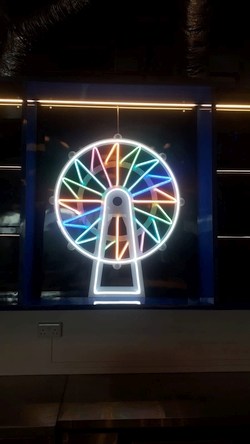 LED Neon sign example