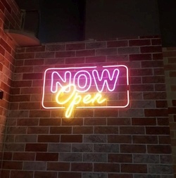 LED Neon sign example