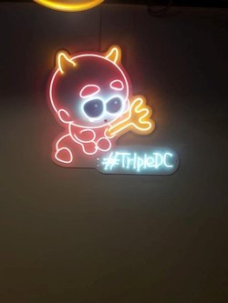 LED Neon sign example