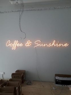 LED Neon sign example