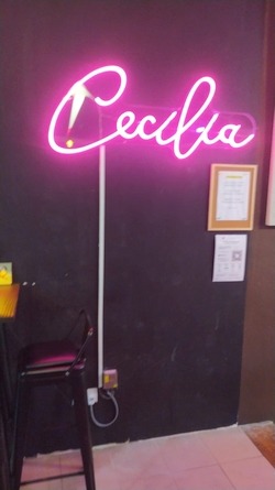 LED Neon sign example