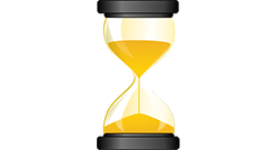 Hourglass graphic